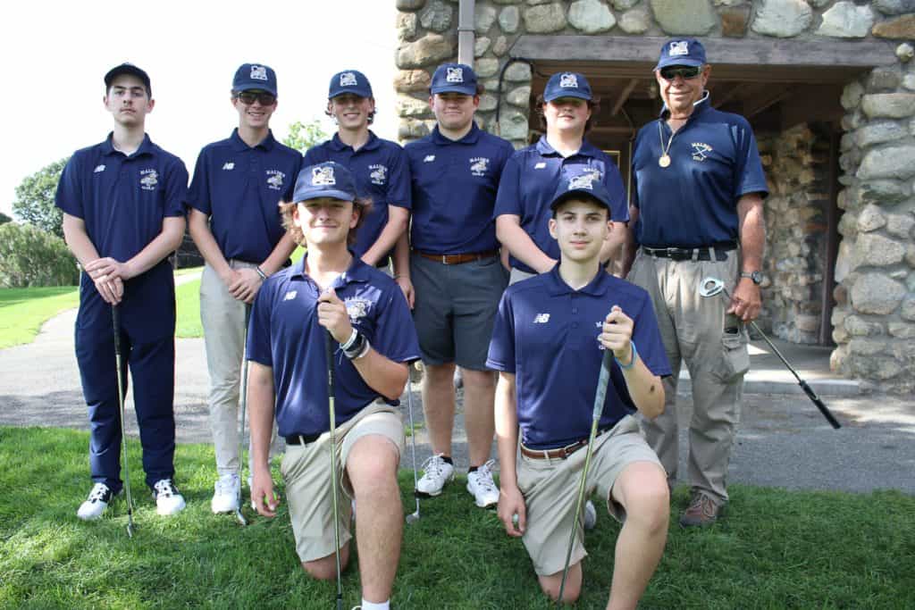 3-Malden High School Varsity Golf team-2