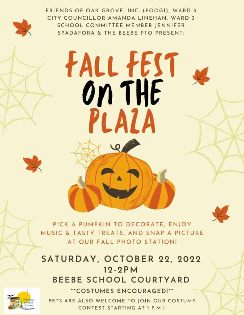 Fall Fest Info flyer