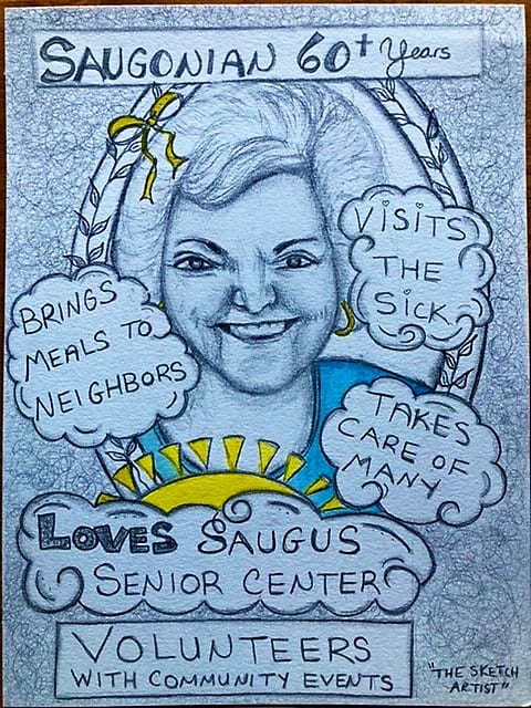 Guess Who Got Sketched for July 1 Saugus Advocate