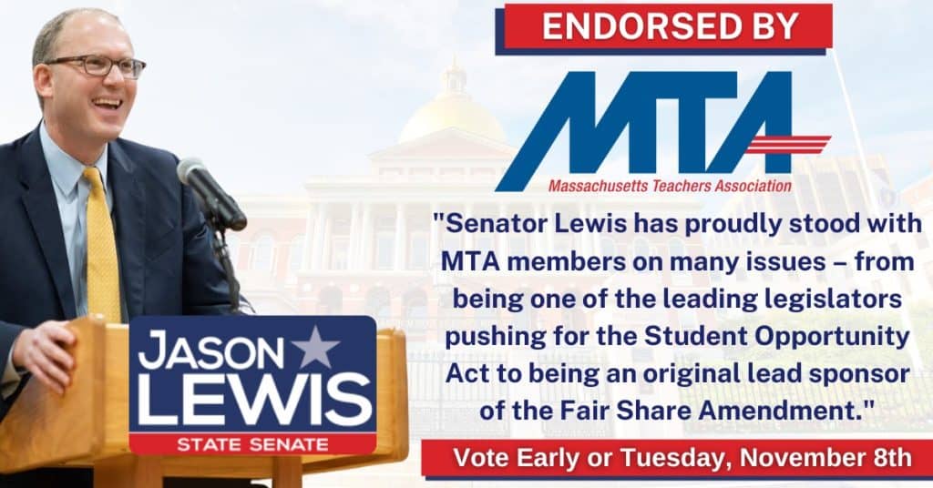 MTA endorse Sen Lewis