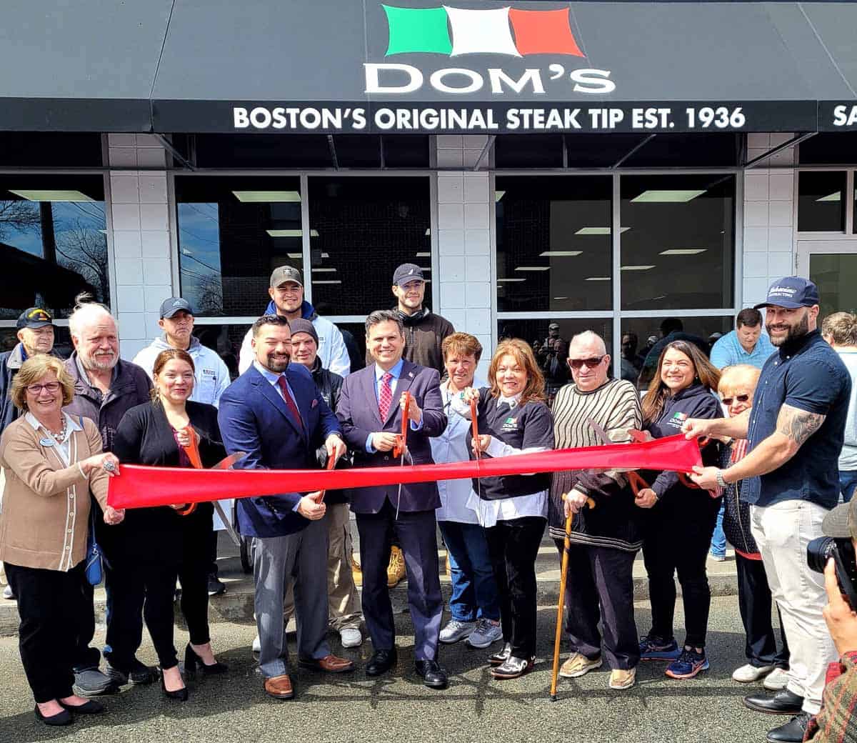 Dom’s Sausage celebrates Grand Reopening of newly renovated Malden