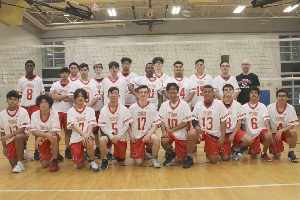 Everett High Boys Varsity Volleyball-2