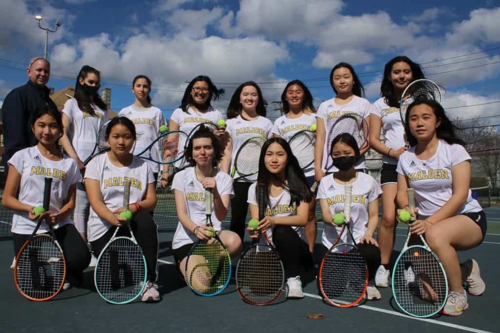 Malden High Girls Varsity Tennis-2