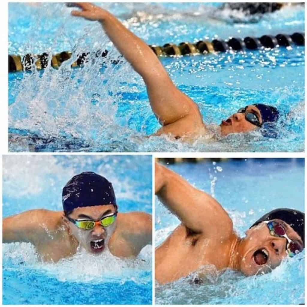 Malden Swimmers in a recdent meet-2