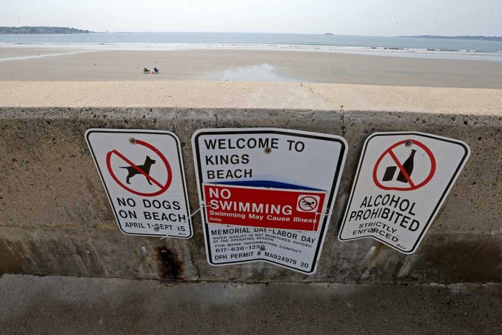 Barriers at the Beach