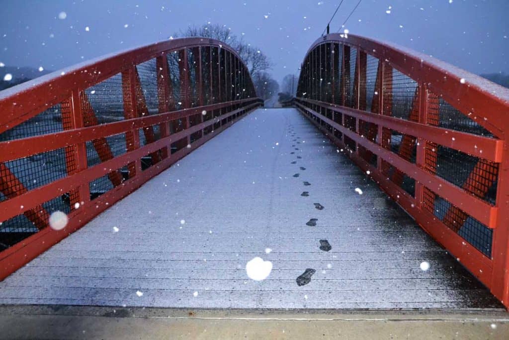 The red bridge on the rail trail-2