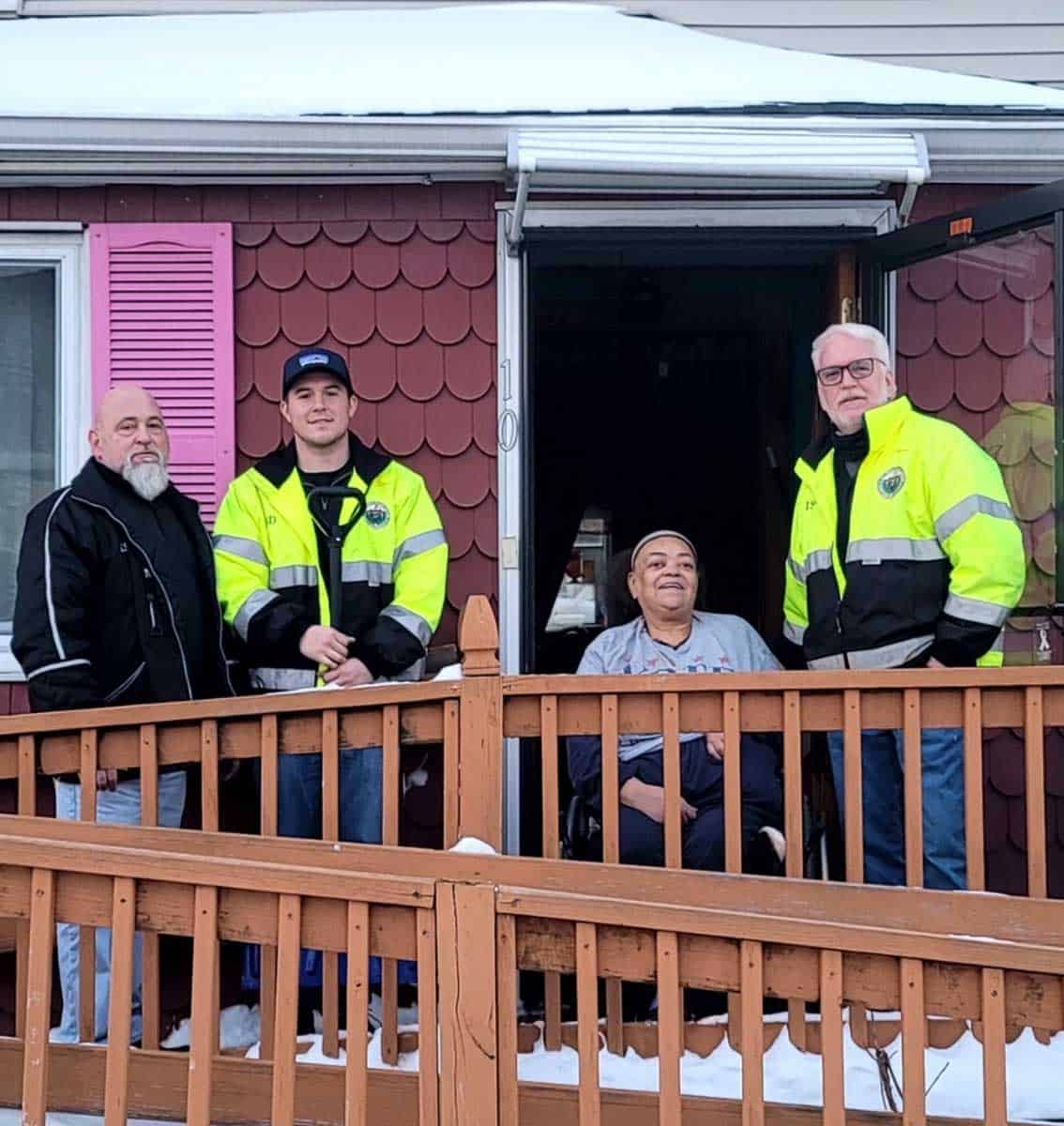 ISD employees assist disabled resident with snow removal Advocate News