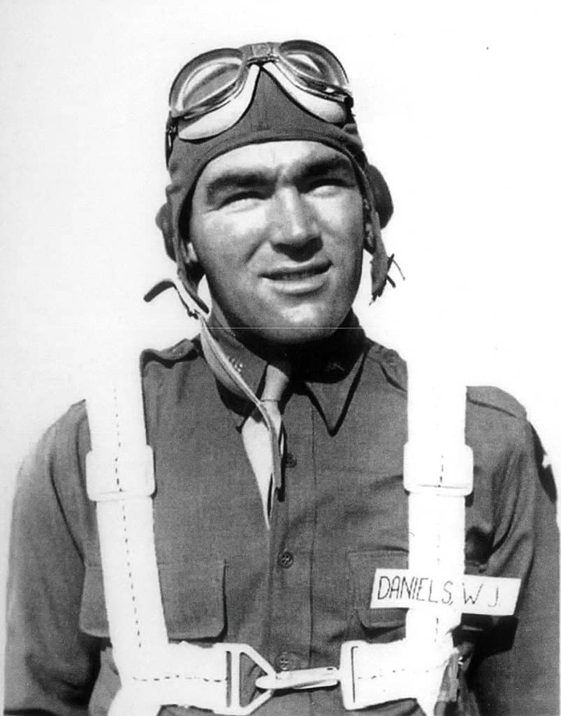Major Walter Daniels in his flight gear-2