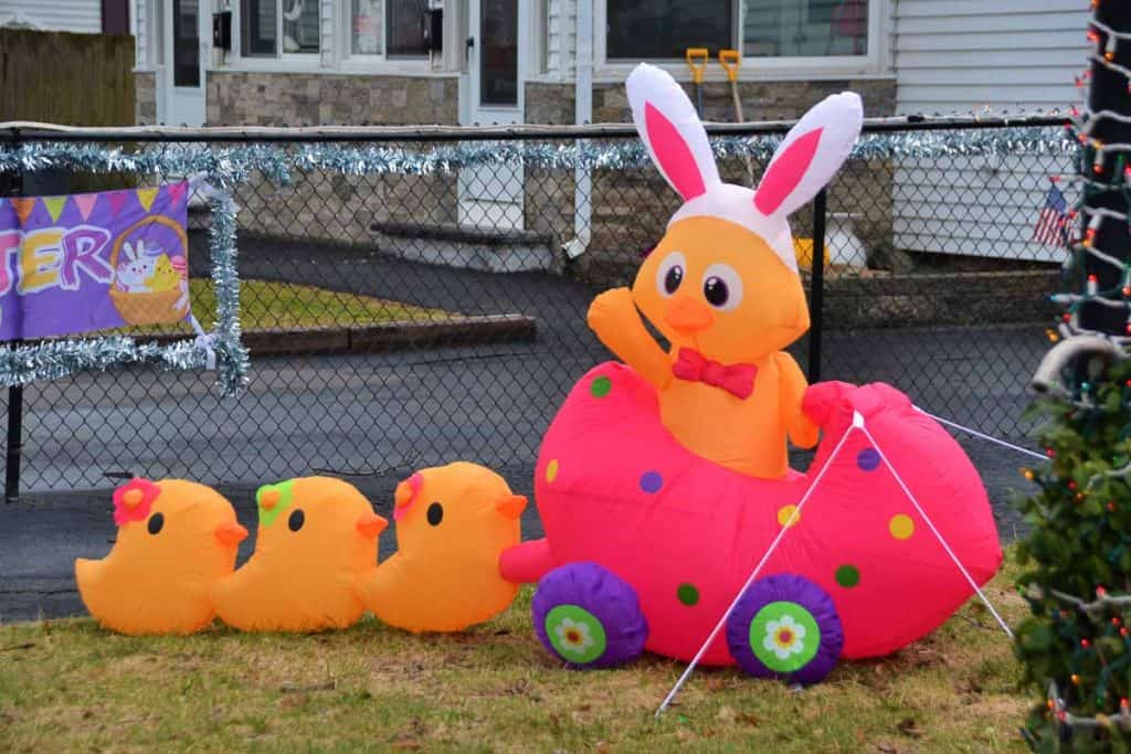 Just one of the delightful Easter decorations-2