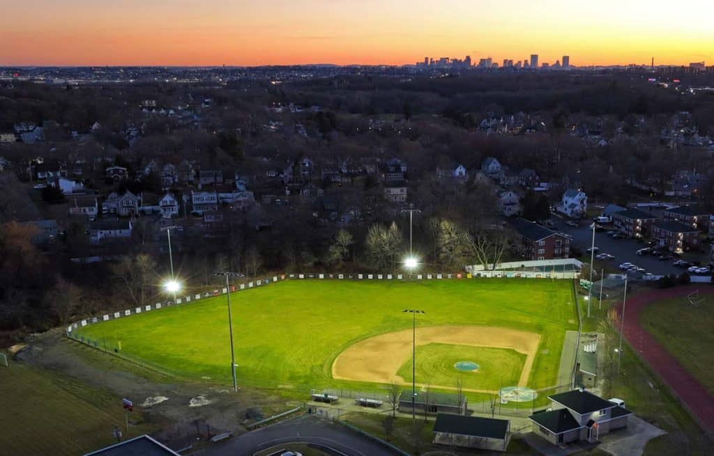 UNDER THE LIGHTS With this year’s completion of the lighting project at World Series Park, teams and spectators will get to enjoy some nighttime baseball next year-2