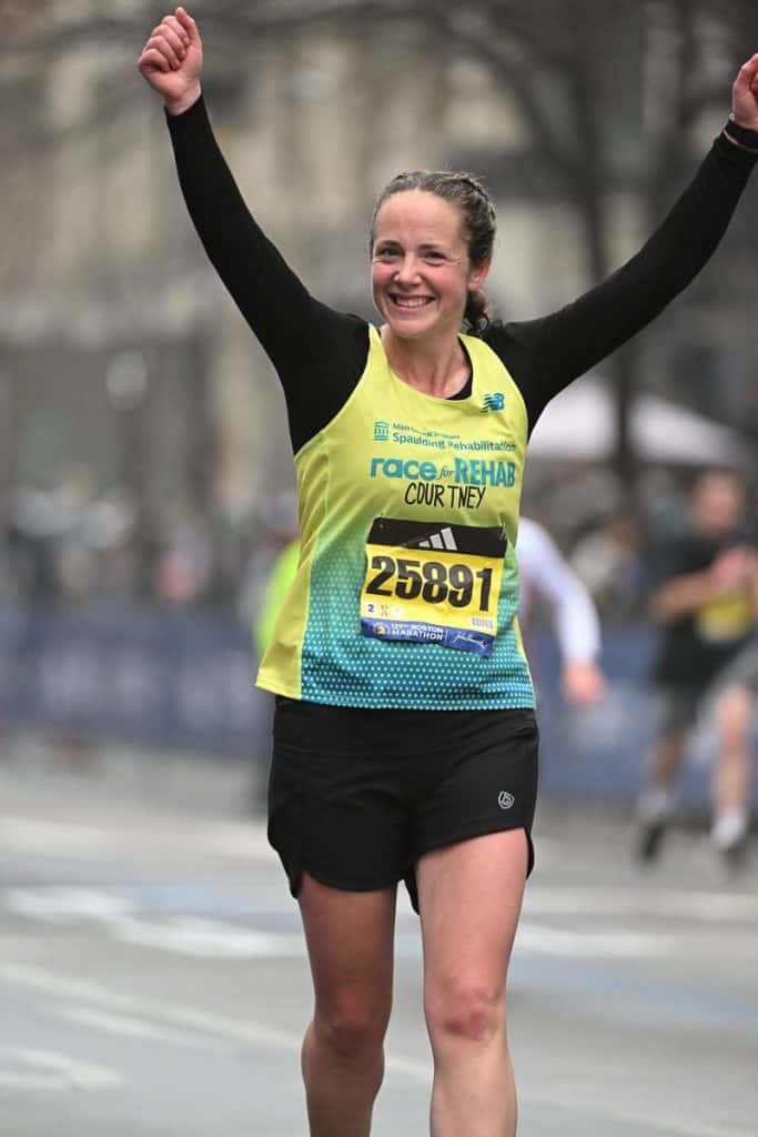 Coach Meninger competes in her sixth Marathon-2
