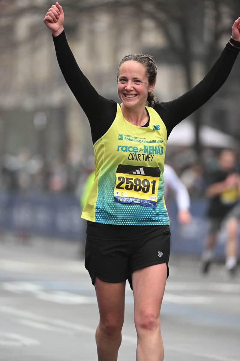 Everett tennis coach runs Boston Marathon Advocate News