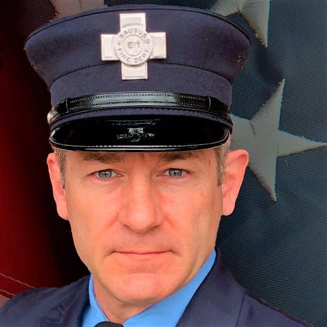 Firefighter Greg Cinelli