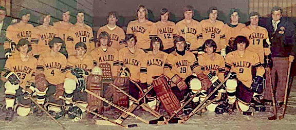 Malden High 1973 hockey team