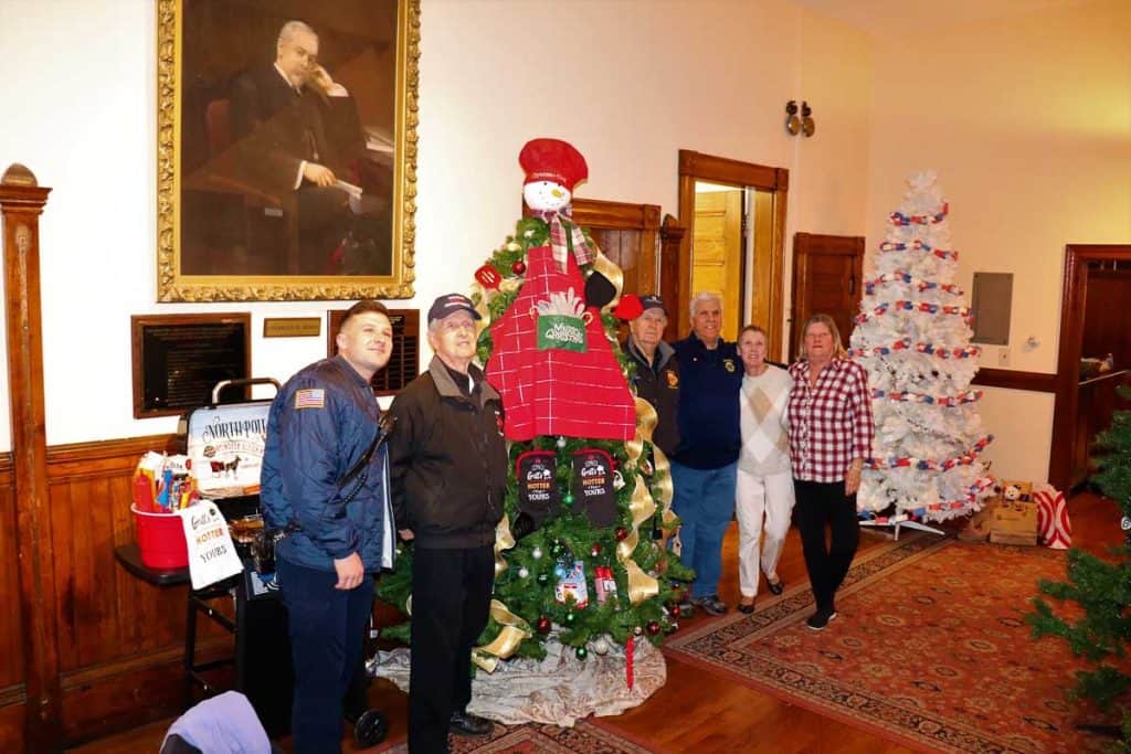the toy drive team