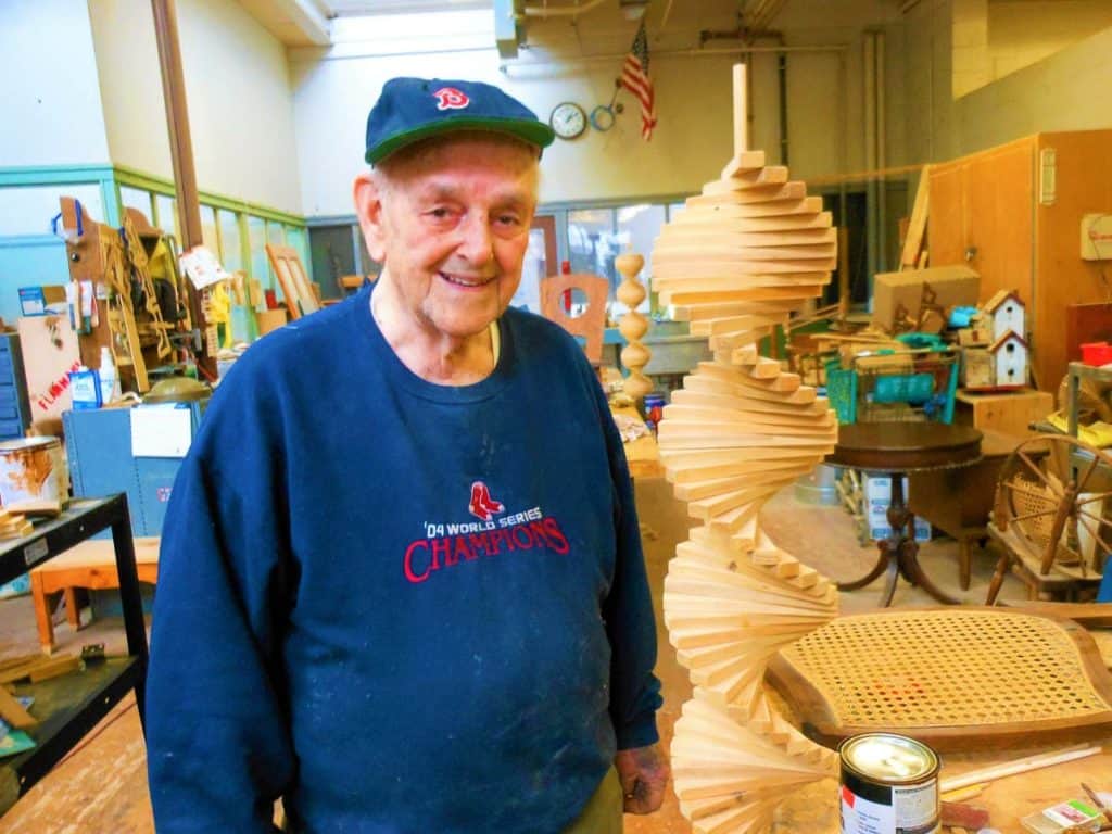 Carmine Moschella in his workshop-2