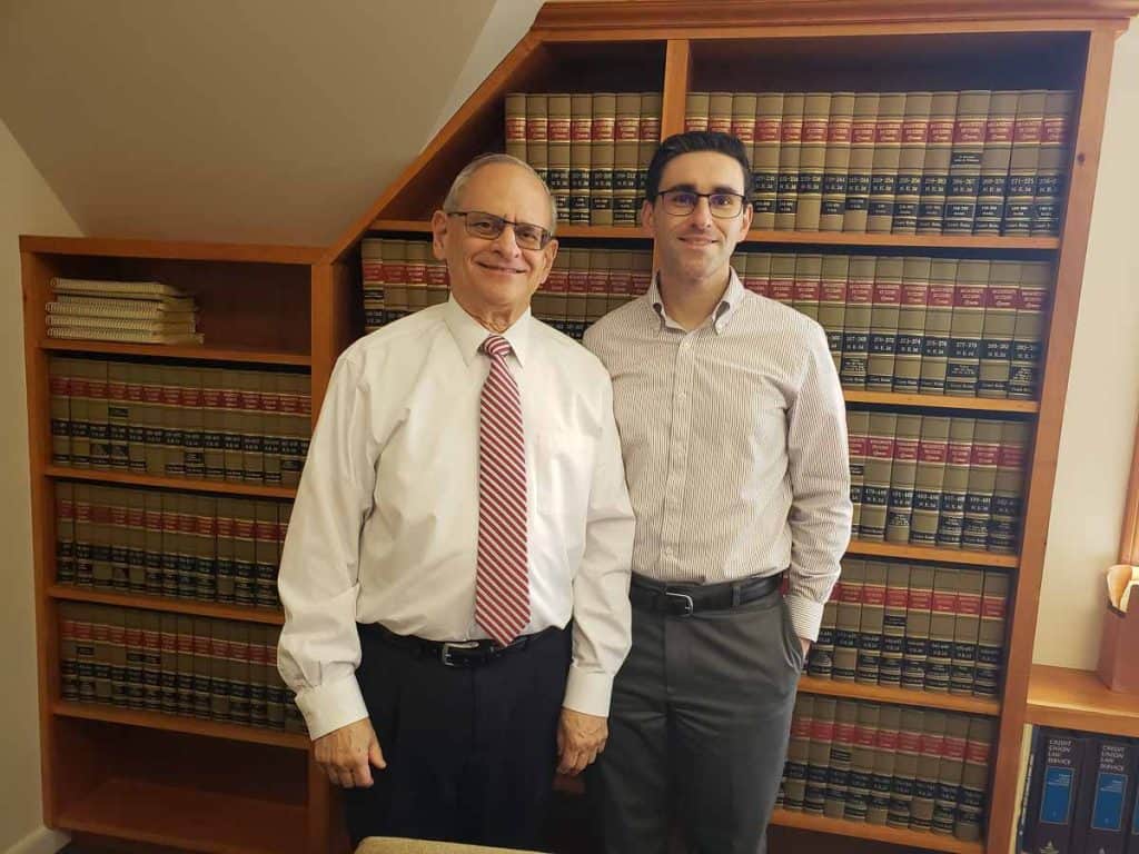 David Vasapoli, right, is following in his father John_s footsteps as a lawyer-2