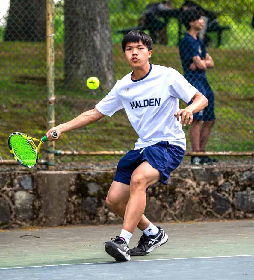 Jason Chen forehand hit