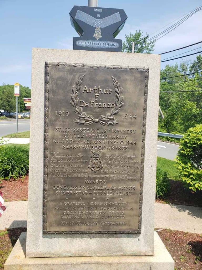 Medal of Honor monument in Saugus-2