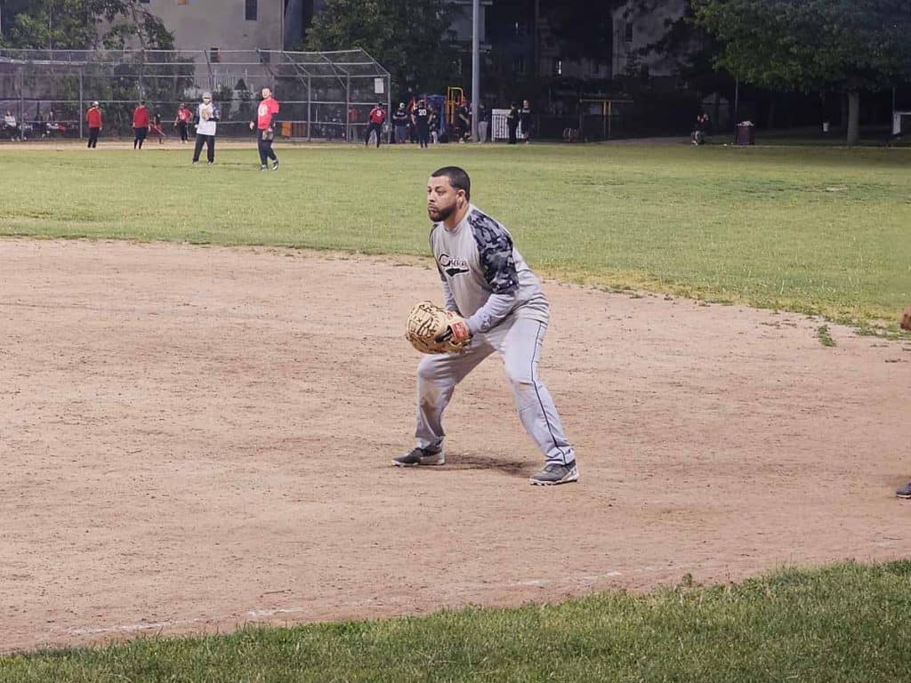 Tim Vega playing First Base-2