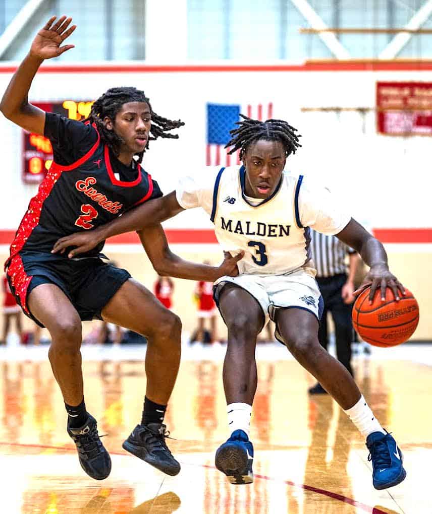 MALDEN HIGH SPORTS: One-two punch adds up to pair of Tornado Boys Basketball wins