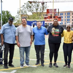 Elected City officials, community members and City of Everett employees joined together for Everett’s Juneteenth celebration.