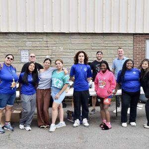 The City of Everett’s Youth Development and Enrichment Department alongside Crimsons Kids summer counselors.