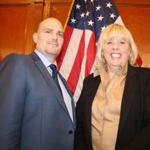 Shown are 2025 City Council President Marc Silvestri and City Council Vice President Joanne McKenna. (Advocate photos by Tara Vocino)