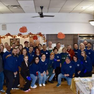 The Mass Badge Foundation, in partnership with the City of Everett, Everett Police Department, and Zion Church Ministries, hosted the 13th annual Community Thanksgiving Complimentary Dinner at the Edward G. Connolly Center.