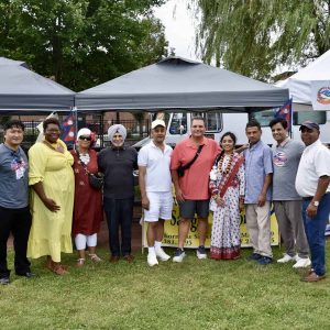 Mayor Carlo DeMaria with City of Everett staff, event organizers and Greater Boston Nepali Community volunteers.