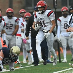 Yousef Benhamou on the carry for Revere.