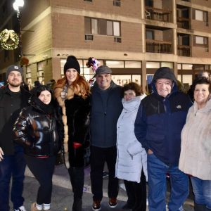 Mayor Carlo DeMaria and family celebrated the holiday season with the community at the City of Everett’s annual Christmas Tree Lighting.