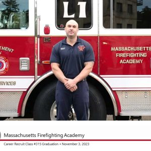 Revere resident Firefighter Brandon O’Neil