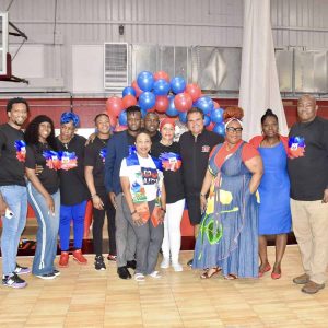Community members and City of Everett officials gathered for the Haitian Flag Day Cultural Fair.