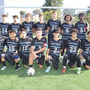 Seniors and coaches, shown from left to right: Bottom row: Kevin Alves, Cesar Merentes, Maicon Mayorga, Noah Gaviria, Edwin Alarcon, Daniel Roque and Bilal Ouriour; top row: Assistant Coach Samuel Arango, David Tamayo, Lukas Jiminez, Patrick Valentim, Jason Balla, Adin Lozic, Jadrian Sanchez, Abel Aklog and Head Coach Gerardo Rodriguez. (Advocate file photo)