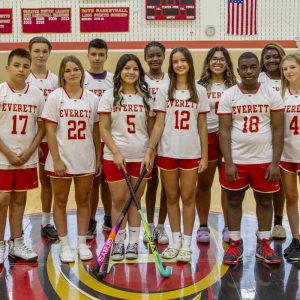 Taisha Alexandre, Isabella Barbosa, Justin Contreras Chacon, Ricardo Contreras Chacon, Meghan Currie, Laury Darius, Stephany Desouza, Malaica Guillaume, Wilins Julien, Yasmin Linhares, Emma Longmore, JN Baptiste Orleus, Rosena Pun, Jasmine Salvador, Jonathan Scioletti, Caden Sylvia, Lindsey Sylvia, Jasmine Thrower, and Luiza Velev. The team is coached by Head Coach Sabrina Wright and Assistant Coach Taylor Woodbury.  (Courtesy photo)
