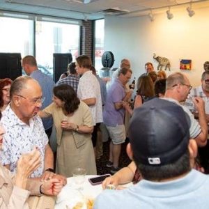 The Woodlawn Cemetery Chapel was filled, as usual, for this annual sentimental service to start the holiday season
