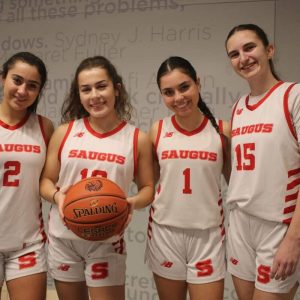 TEAM LEADERS: Shown from left to right are Captains Madison Botta, Ella Castle, Taylor Deleidi and Peyton DiBiasio. (Advocate Photo)