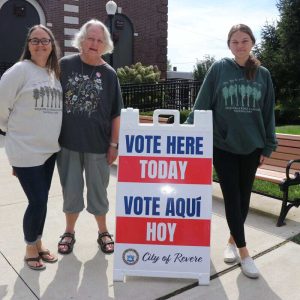 Shown from left to right are: Heather Roberts, Joyce Armstrong, and Taryn Roberts.