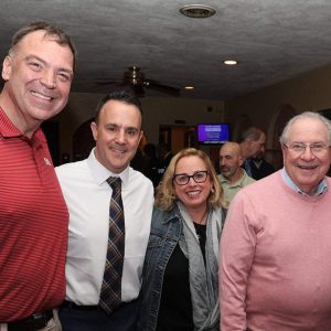 9.	Mayor Patrick Keefe with State Representatives current and former, Jeff Turco, Kathi Anne Reinstein, Speaker of the House Bob DeLeo and Jessica Giannino.