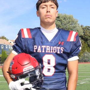 RHS Patriots Co-Capt. Bryan Fuentes led the team in tackles.