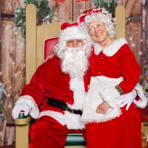 A VISIT FROM THE NORTH POLE: Santa and Mrs. Claus are expected to be special guests at the MEG Christmas Tree Festival at 4 p.m. tomorrow, Saturday, Nov. 16. (Courtesy Photo of Steve Bevacqua)