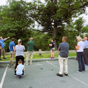 A site visit earlier this week in Rumney Marsh Reservation (Courtesy photo to The Saugus Advocate)