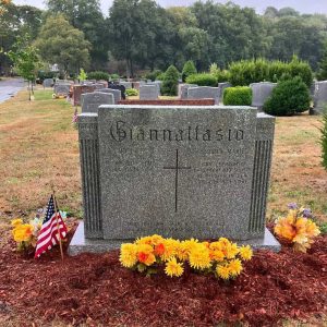 Andrea Giannattasio’s headstone at Forestdale Cemetery