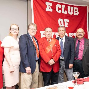 The E Club Members: Holly Garcia, Webmaster Daryl Colson, President Carl Colson, Executive Director Vincent Ragucci Jr., Executive Committee VP Armando Leo, Treasurer “Tank” Agnetta and Board of Governors Member Josh Del Gaizo.