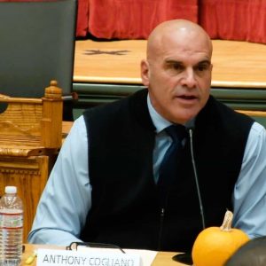 Anthony Cogliano: runner-up vote-getter expected to be vice chair. (Courtesy photo of SaugusTV)