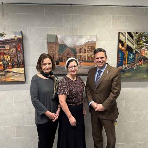 Artist Brightens City Hall-2