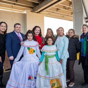 Back row left to right - Norieliz DeJesus - Sal DiDomenico - Georgia Katsoulomitis - Gladys-2