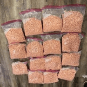 Bags of counterfeit pills seized