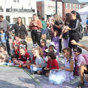 Children were surprised at the magic tricks